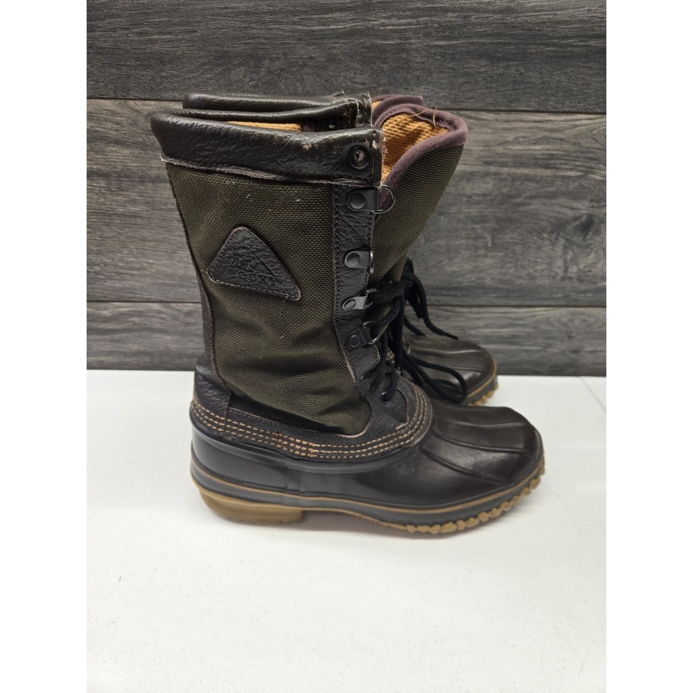 Rocky‎ Duck Boots Mens Size 8 Hunting Gore Tex Waterproof Insulated Liner Brown